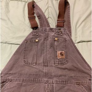 Carhartt heavy bib overalls size 40x30